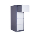 Customizable Metal Cheap Steel 4 Drawer File Cabinet / Hanging Steel Filing 4 Drawer Cabinet